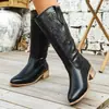 Otoño 2026 Nueva Llegada Comercio Exterior Tallas Grandes para Mujer Casual Cómodo Estilo Europeo Americano Moda Ropa Exterior Botas Talla Única
