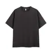 Camiseta de manga curta de algodão gelado Desan de secagem rápida para verão, unissex, solta e respirável, adequada para corrida, fitness e treino