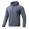 Jaqueta corta-vento de fleece com capuz Hanye L5, para primavera e outono, jaqueta de camada interna, roupa térmica para esportes ao ar livre, unissex