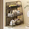 Estante de almacenamiento de escritorio para mesa de comedor y encimera, organizador multicapa funcional para bocadillos, bolsitas de té y tazas