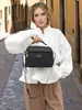 Bolsas Femininas Retrô Tendência Atacado Bolsa Transversal para Celular Transfronteiriça Bolsa de Ombro de Couro Macio Grande Capacidade Bolsa Transversal para Celular