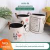 Atacado de Fábrica Transfronteiriço Cesto de Roupa Suja de Lona Flamingo Cesto de Lavanderia Dobrável Cesto de Armazenamento de Tecido Cesto Grande para Roupa Suja
