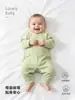 Nuevo mameluco de mariposa para bebé, algodón 100% Clase A, mameluco de manga larga con tirantes para niños y niñas, traje para gatear para recién nacidos