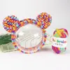 Tiras de Tecido Coloridas Kit de Crochê DIY Feito à Mão, Kit de Material Tecido à Mão para Tricô de Bolsas, Fio para Tecelagem Manual, Almofadas e Tapetes