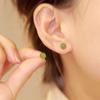 Me encanta el tiempo * Pendientes de jade hetiano de jaspe natural, diseño de nicho, pendientes de alta calidad, pendientes de estilo antiguo para mujeres