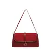 Bolso casual de moda estilo coreano, estilo para ir al trabajo, bolso pequeño cuadrado para el hombro para mujer, color liso, bolso de hombro chic y artístico
