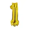 Globos de Papel de Aluminio de 16 pulgadas Versión Americana Dorado Letras Inglesas A-Z Números 0-9 Banner de Decoración para Fiesta de Cumpleaños Venta al por Mayor