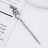 Grampo de Cabelo em Forma de Cobra Estilo Chinês, Novo Grampo de Cabelo de Metal Estilo Chinês, Estilo Simples e Cool, Sensação de Alta Qualidade, Acessório de Cabelo Feminino em Forma de Cobra, Design de Nicho