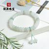Pulseira Tianshan Cui natural Tianshan Cui cabaça ouro jade 8 cabaças vermelhas pulseira fornecimento ao vivo fabricantes atacado
