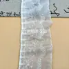 En Stock Venta Directa Doble Capa Encaje Gasa Plisado Volantes en Puños y Dobladillo de Falda Accesorios de Ropa Lolita