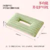 Nueva almohada 3D de algodón con rayas protectora para las orejas, almohada de trigo sarraceno, almohada de cáscara de trigo sarraceno con núcleo hueco, adecuada para dormir de lado sin presionar la cara, para uso doméstico