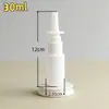 Botella Spray Nariz Elefante al por Mayor en Stock 10ml 20ml 30ml Botella Spray Pequeña Balancín Blanco Botella para Spray Nasal Botella Secundaria