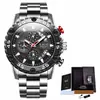 Reloj de cuarzo LIGE para negocios