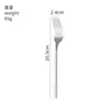 Conjunto de Talheres de Mesa Ocidentais para Bife, Garfo, Colher Quatro Peças, Colher de Sobremesa, Aço Inoxidável 304, Cabo Redondo Forjado Espesso