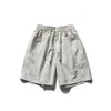 Verão Transfronteiriço Nova Marca Tendência Gelo-sentimento Fino Repelente à Água Praia Calças de Cinco Pontos Shorts Casuais Esportivos Masculinos