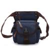 Bolso de Lona Mugu para Hombre, Cangurera Kangbo para Pierna/Cintura, Riñonera para Hombre Estilo Británico, Dropshipping Directo de Fábrica