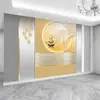 2026 Nuevo Moderno Lujo Ligero Arte de Línea Mural Patrón de Mármol Fondo de TV Pared Papel Tapiz Sala de Estar Sofá Cubierta de Pared