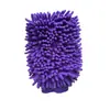 Luvas de limpeza para carro em chenille dupla face, alta densidade, absorventes, sem fiapos, podem ser personalizadas com tamanho e logotipo