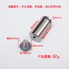 Tapa de tornillo decorativa acrílica para uñas publicitarias de acero inoxidable, tapa fija fea, soporte para espejo de vidrio, clavo decorativo