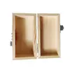 Nueva Caja de Almacenamiento de Escritorio de Madera Sala de Estar Estudio Dormitorio Caja Organizadora de Almacenamiento Estilo Madera Original En Stock Mayoreo
