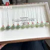 Pingente Cadeado da Segurança e Desejos em Jade Hetian Natural para Homens e Mulheres, Bebês e Crianças, Colar com Pingente de Jade, Pingente de Jade Branco, Pingente de Jade