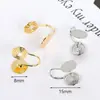 Convertidor de Clip para Oreja, Pendientes de Clip para Oreja sin Perforar, Accesorios para Joyería DIY, Pendientes Invisibles de Clip para Bobina de Mosquito Personalización