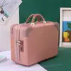 Bolsa Pequena Caixa de Maquiagem para Bagagem de Mão 14 polegadas Caixa Fofa com Senha Leve Mini Caixa de Armazenamento Feminina Personalizada Atacado