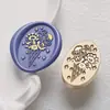 Nuevo producto para agosto: Sellos de Cera Serie Bouquet, creativos y lindos, para journaling y sellado de sobres, cabeza de sello de latón macizo, venta al por mayor