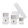 Caja de Joyería de Perlas de Cintura con Corona Redondeada de Alta Gama Caja para Anillos y Aretes Caja para Colgantes y Collares Caja de Embalaje para Joyería