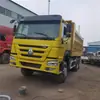 Exportação Caminhão Pesado Howo 6*4 Caminhão Basculante de Engenharia Howo Usado Caminhão Basculante 375 Cavalos Veículo de Engenharia