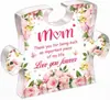 Adornos Decorativos Acrílicos Nuevos Transfronterizos Regalos para el Día del Padre, Día de la Madre, Acción de Gracias para Padre y Madre