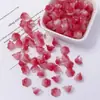 Lirio del Valle 7x12mm Vidrio Flor Pequeña Accesorios Material DIY Estilo Antiguo Pasador de Pelo Pasador de Pelo de Jade Estambres Joyería Al por Mayor