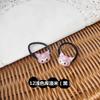 Sanrio Goma Pequeña Cuerda para el Pulgar del Cabello Dulce Femenina Suave Linda Bebé Alta Elasticidad Anillo Pequeño para el Cabello No Daña Accesorios para el Cabello