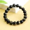 Pulsera de Obsidiana Dorada Aiyu Pulsera de Obsidiana Negra Cristal de Arena Dorada Suministro de Fábrica Venta al por Mayor Dropshipping S3090506