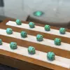 Monstruo Calabaza Magnetita Cuentas Sueltas Verdes para Manualidades DIY Hechas a Mano, Disponible para Venta al por Mayor 392