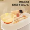 Herramientas para Alimentar con Agua Arroz Cereales Suplemento Alimenticio para Bebés, Plato para Comida de Bebé, Juego de Plato y Cuchara para Niños Pequeños, Juego Especial para Recién Nacidos