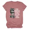 Si Mis Personalidades Amazon Ebay Sitio Independiente Camiseta de Manga Corta con Cuello Redondo de Moda y Única para Mujer