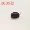 Jade sintético duas cores em formato de nuvem, irregular, com furo grande, contas de pedra sintética para pulseira DIY, corrente de celular, bolsa de tecelagem, acessórios de joia