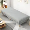 Sofá-cama dobrável estilo nórdico para pequenos apartamentos de aluguel, sofá preguiçoso de tecido simples de dupla finalidade para sala de estar