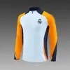 Venda Quente Transfronteiriça Treinamento Esportivo Jaqueta de Uniforme de Futebol Versão do Jogador Manga Longa Conjunto de Uniforme de Futebol Jaqueta de Treinamento de Futebol de Inverno