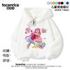 Sudadera de Dibujos Animados para Niñas Primavera y Otoño 2024 Nuevo Terciopelo Niñas Otoño Ropa Exterior con Capucha para Niños Ropa de Otoño para Niños