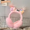 Orejeras de Felpa Feas Lindas para Mujer, Invierno, Lindas, Cálidas, Protección para los Oídos, Calentadores de Oídos Engrosados, Estudiantes, Antihielo, Cubiertas para los Oídos, Protección contra el Frío