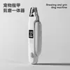 Luz Led Gato Anti-Nivel de Sangre Pulidor de Uñas Perro Mascota Cortauñas Suministros Cortauñas Animal Cortauñas