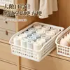 Cesta de Armazenamento Oca Multifuncional Design de Abertura Grande Organizador de Arquivos de Lanches Prateleira de Cesta de Armazenamento de Plástico