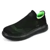 Zapatos de Mujer para Comercio Exterior y Ventas Transfronterizas, Zapatos Perezosos de Malla sin Cordones, Zapatos Deportivos Casuales Planos de Caña Baja Ligeros y Transpirables para Mujer