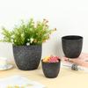 Vasos Espessados para Flores e Plantas Verdes de Jardinagem Estilo Europeu Vasos Simples para Casa Sala de Estar Varanda Vasos de Plástico de Chão