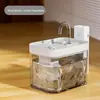 Bebedouro para Gatos com Sensor de Carregamento, Base de Temperatura Constante para Pets, Torneira para Alimentação de Água, Bebedouro Automático para Gatinhos e Cães