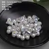 Perla de Imitación Ding Yi Luna Fría Chapado en ABS Irregular Serie Barroca Agujero Recto Cuentas Sueltas Accesorios para Cadena de Teléfono DIY