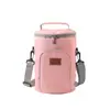 2026 Nuevo Modelo Bolsa Redonda Térmica para Lonchera de Gran Capacidad Aislada y Engrosada, Cubo Redondo Portátil Impermeable Bolsa Térmica, Bolsa Térmica Cubo Redondo