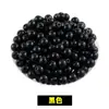 Perlas Simuladas ABS Cuentas Sueltas con Agujeros Redondas Completas Pulsera de Cuentas Material DIY Hecho a Mano Accesorios de Joyería Venta al por Mayor
